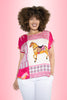 Lacassa Horse Top | Fuchsia
