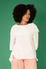 Mishka Cowl Top | White